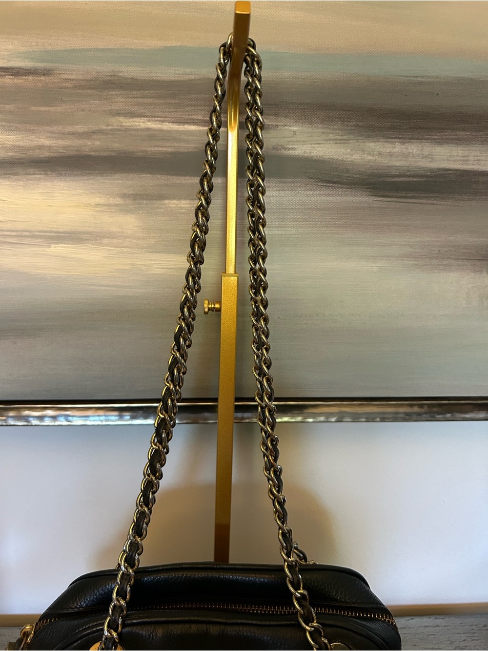 Tory Burch Thea Chain Black Leather Crossbody Bag EXCELLENT CONDITION - Picture 4 of 16
